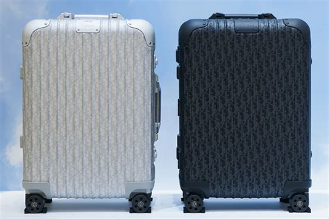 dior rimowa release date|Dior luggage collection.